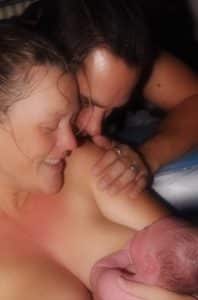 Kristin, Andy and Dion meet at their birth