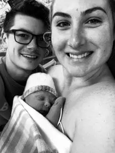 It was an absolutely crazy couple of days and the birth was the quickest most empowering moment of my life.