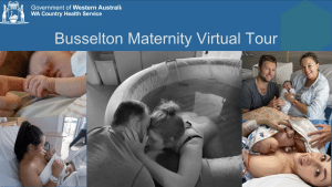 Busselton Maternity Virtual Tour