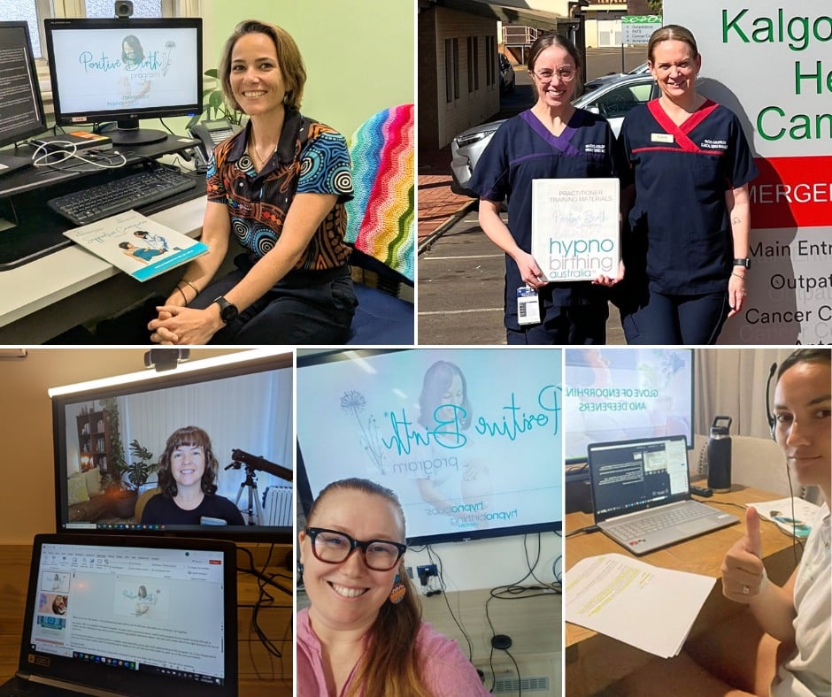 WACHS Midwives teaching the Hypnobirthing Australia™ Positive Birth Program
