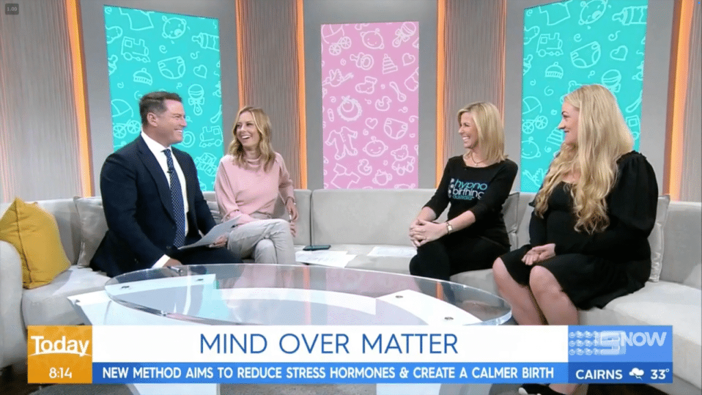 Hypnobirthing Australia™ Positive Birth Program featured on the Today Show