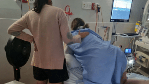pregnant women during labour